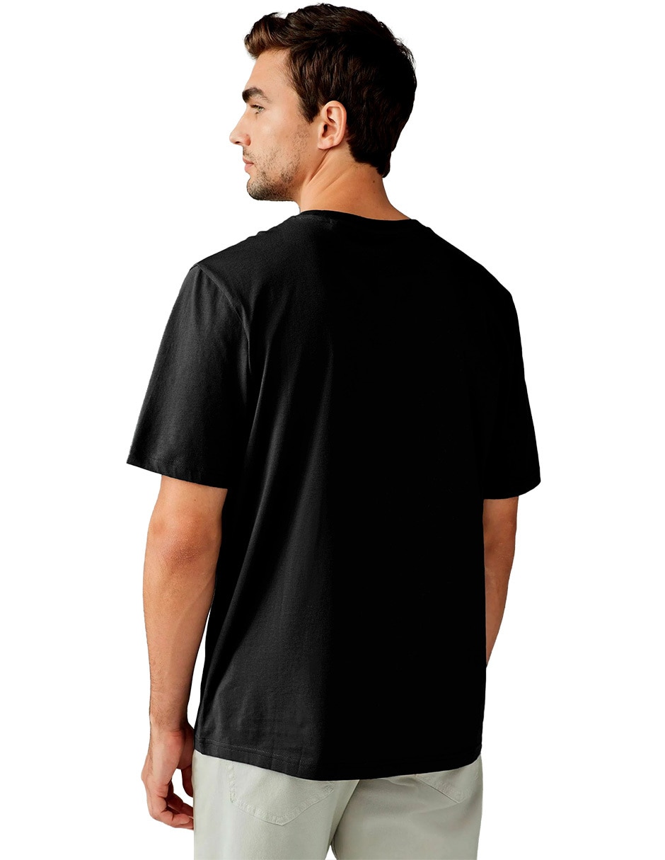 Playera cuello redondo para hombre 2