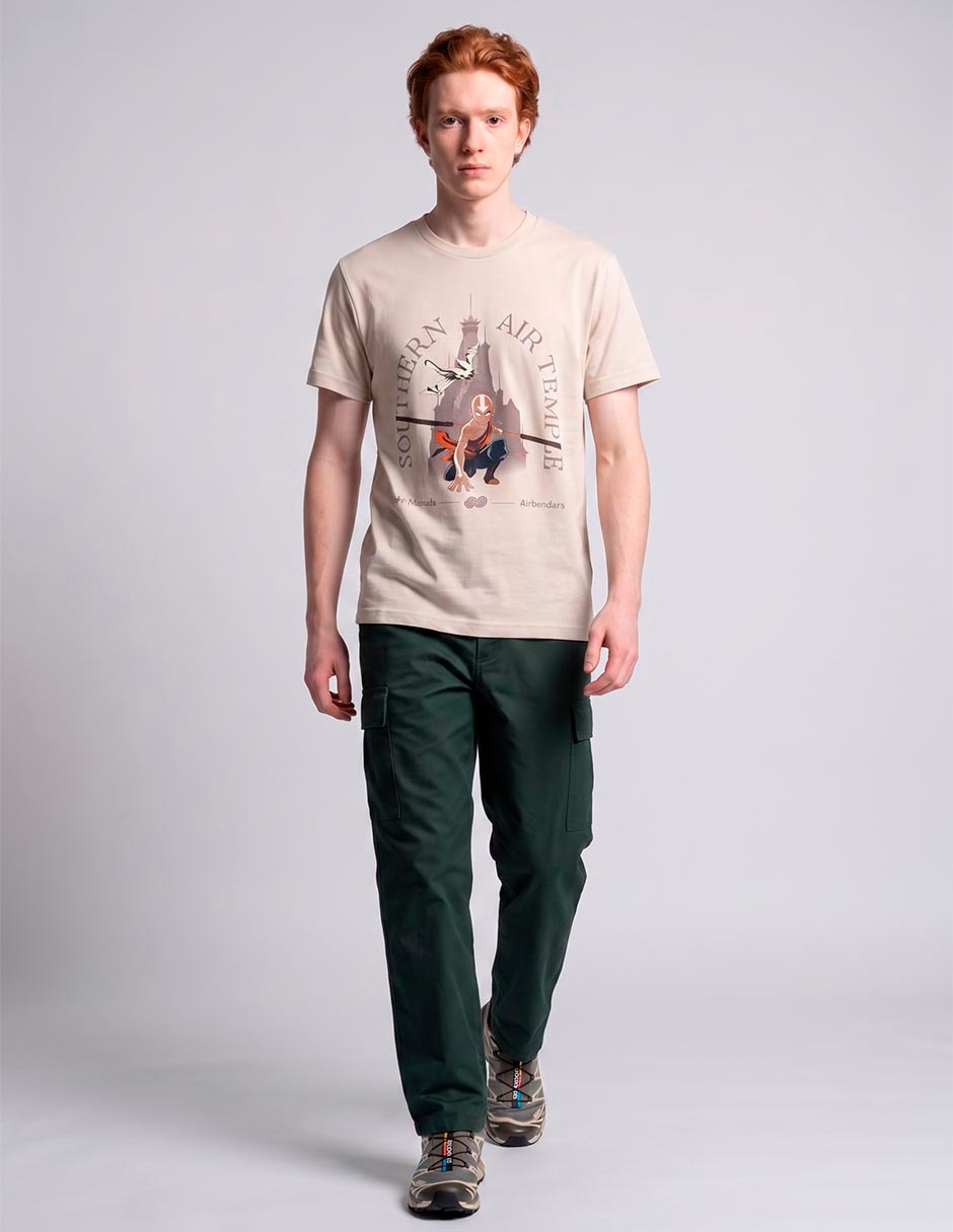 Playera avatar: la leyenda de aang cuello redondo para hombre Playera avatar: la leyenda de aang cuello redondo para hombre