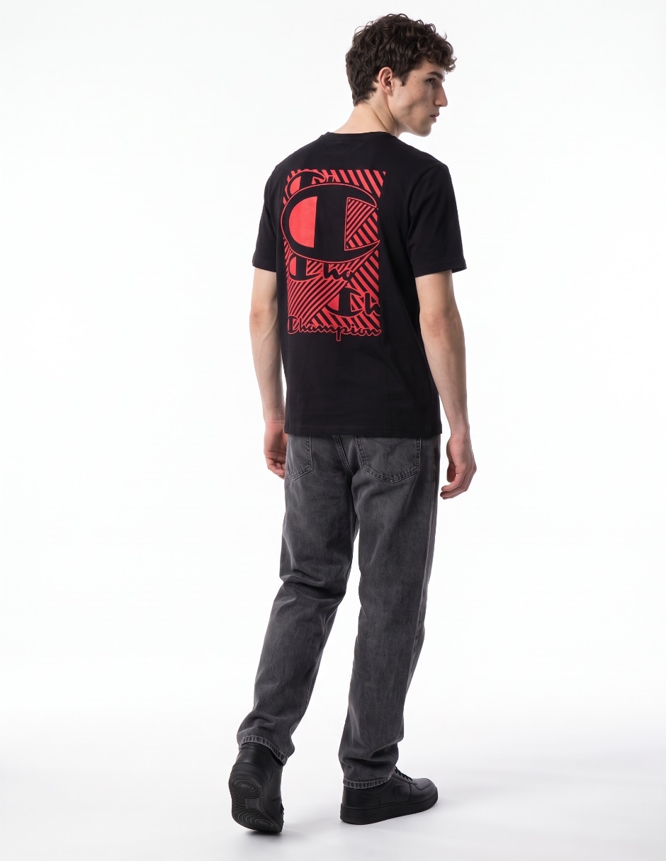 Playera cuello redondo para hombre 2