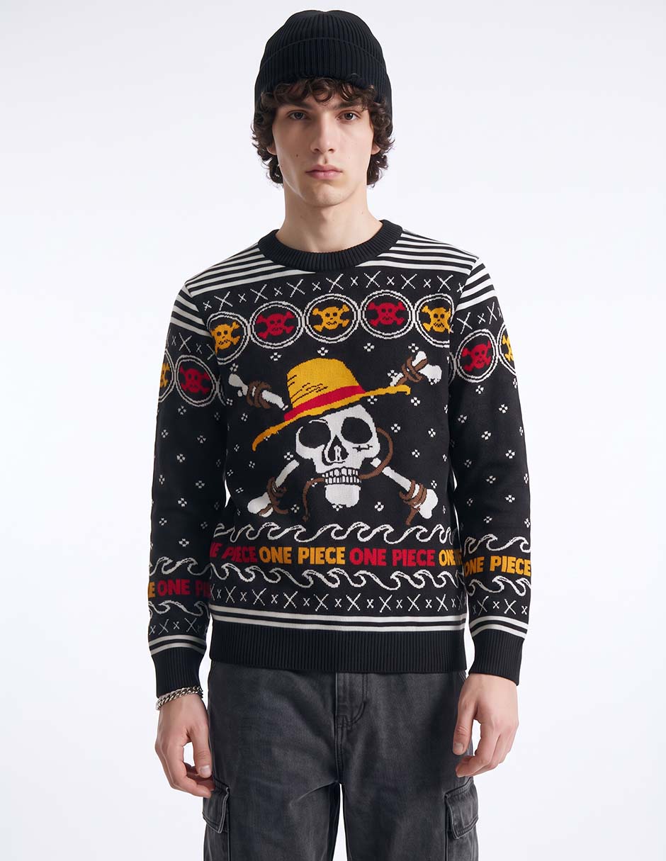 Suéter cuello redondo para hombre Suéter cuello redondo para hombre