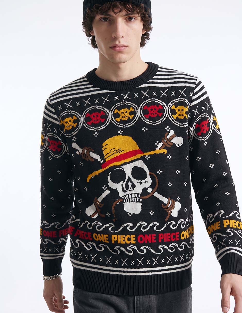 Suéter cuello redondo para hombre 4